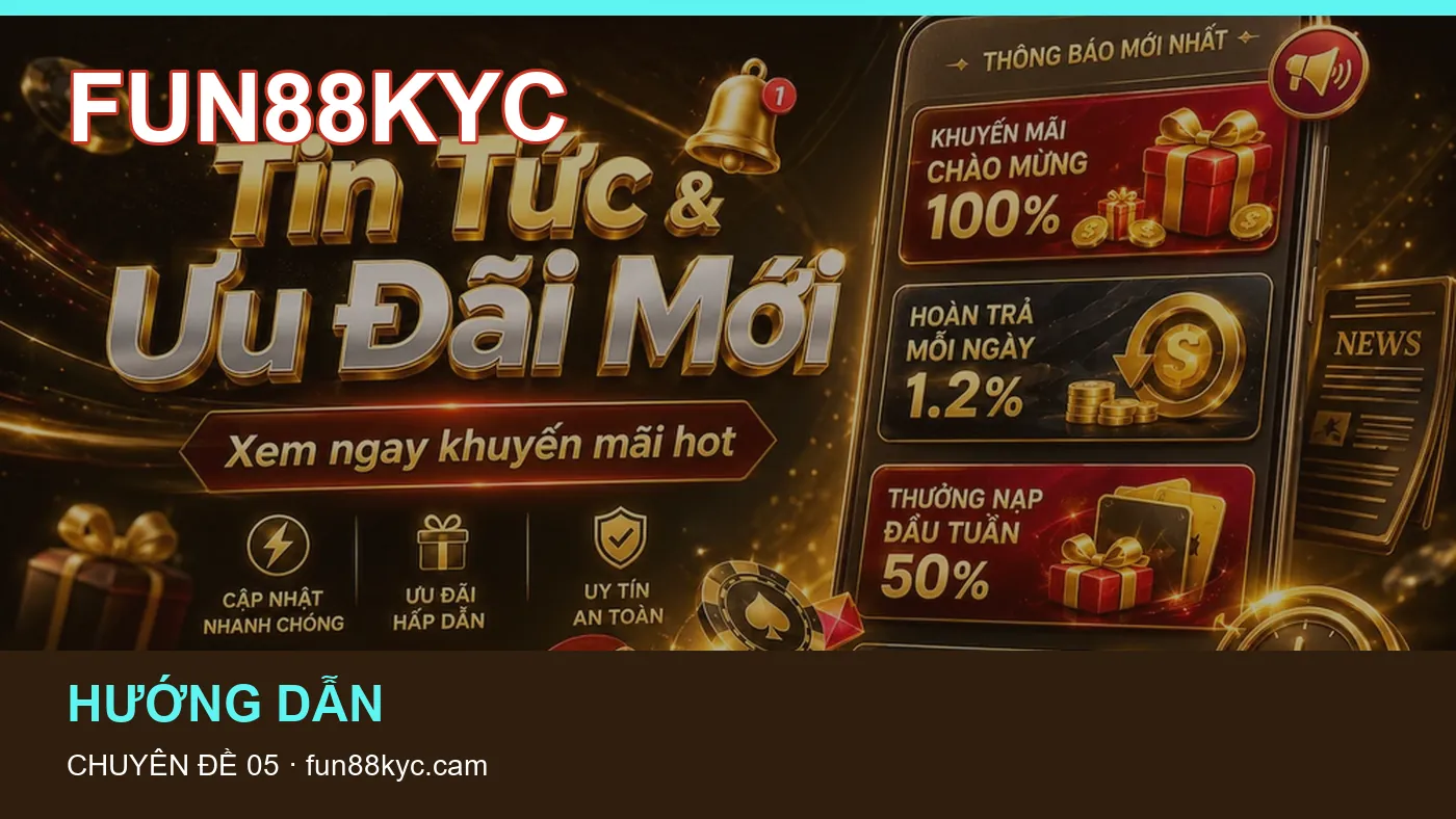 Trải nghiệm Bắn cá trên điện thoại cùng cẩm nang FUN88KYC